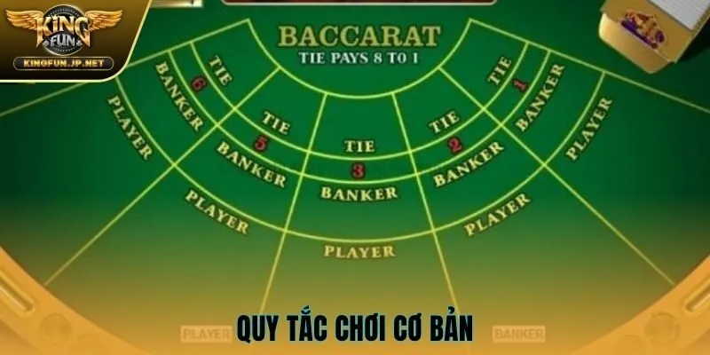 Luật chơi baccarat cơ bản